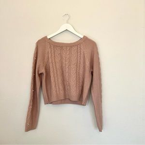 Vintage pastel pink sweater